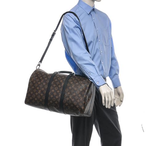 louis vuitton monogram macassar keepall bandouliere 45|Keepall Bandoulière 45 Monogram Macassar .